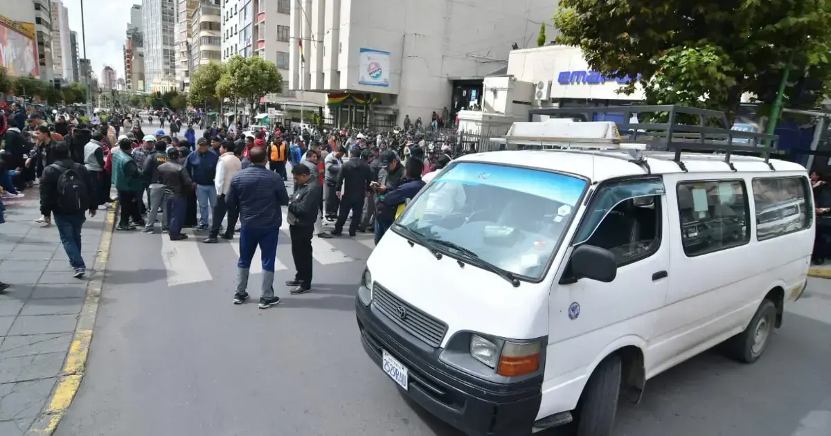Foto referencial de bloqueos en la ciudad.