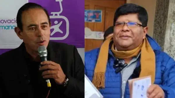 Alcaldes electos de La Paz y El Alto