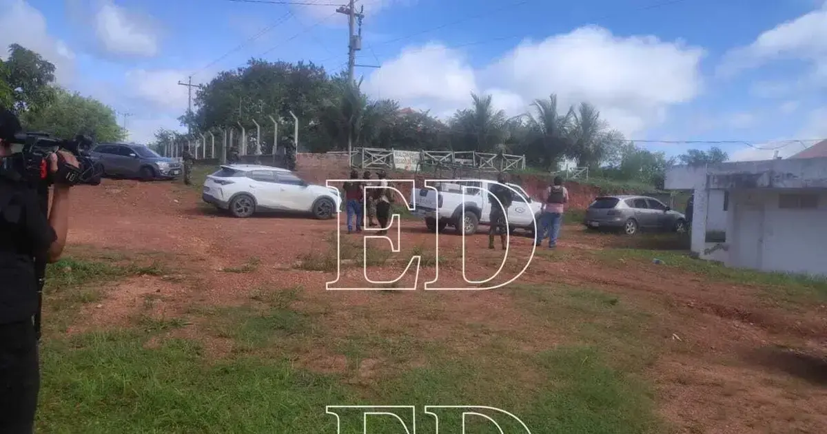 El balneario intervenido por las autoridades en Ascensión de Guarayos.