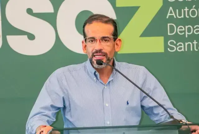 El gobernador de Santa Cruz, Luis Fernando Camacho.