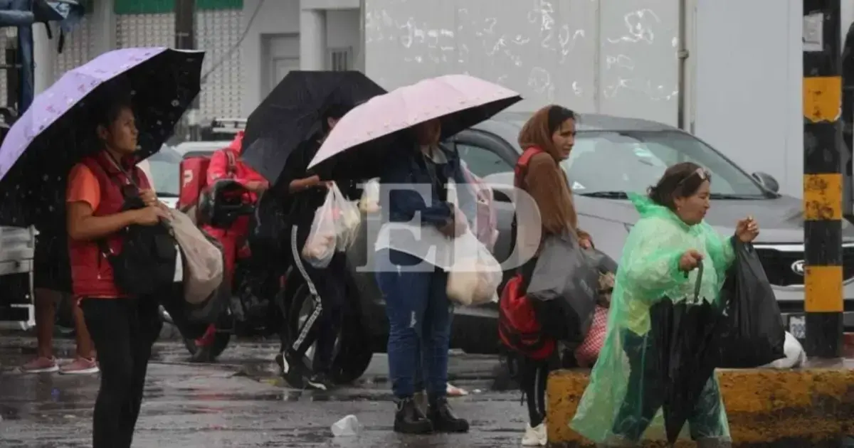 Lluvia en la jornada cruceña