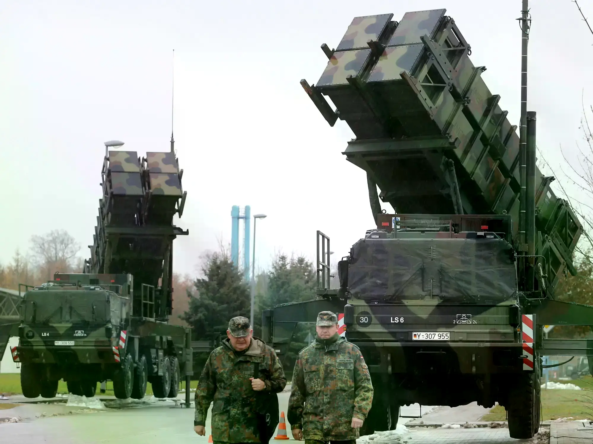 Sistemas de Defensa de Misiles Patriot.