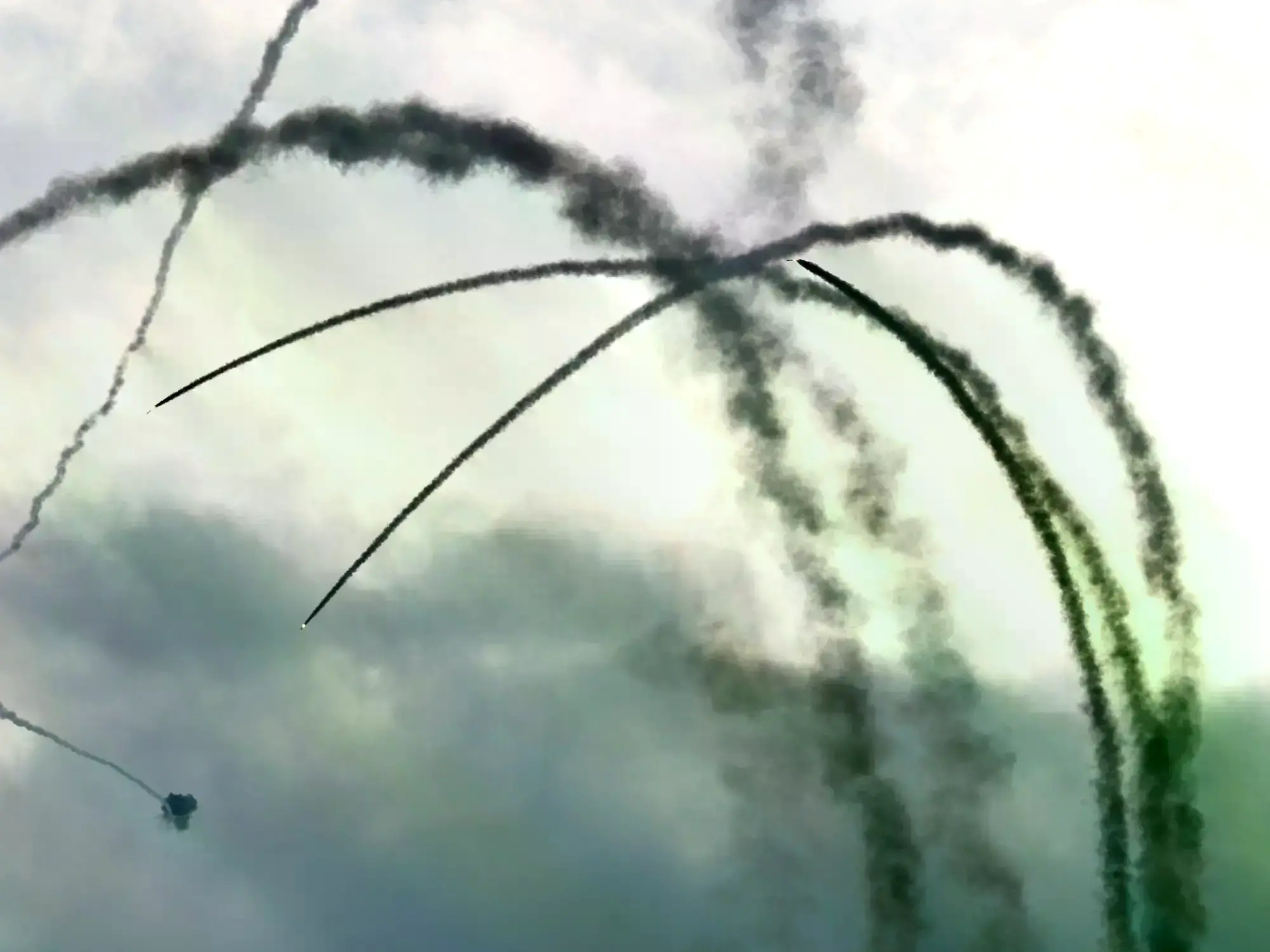 Tanques israelíes en la frontera con el Líbano, este jueves.