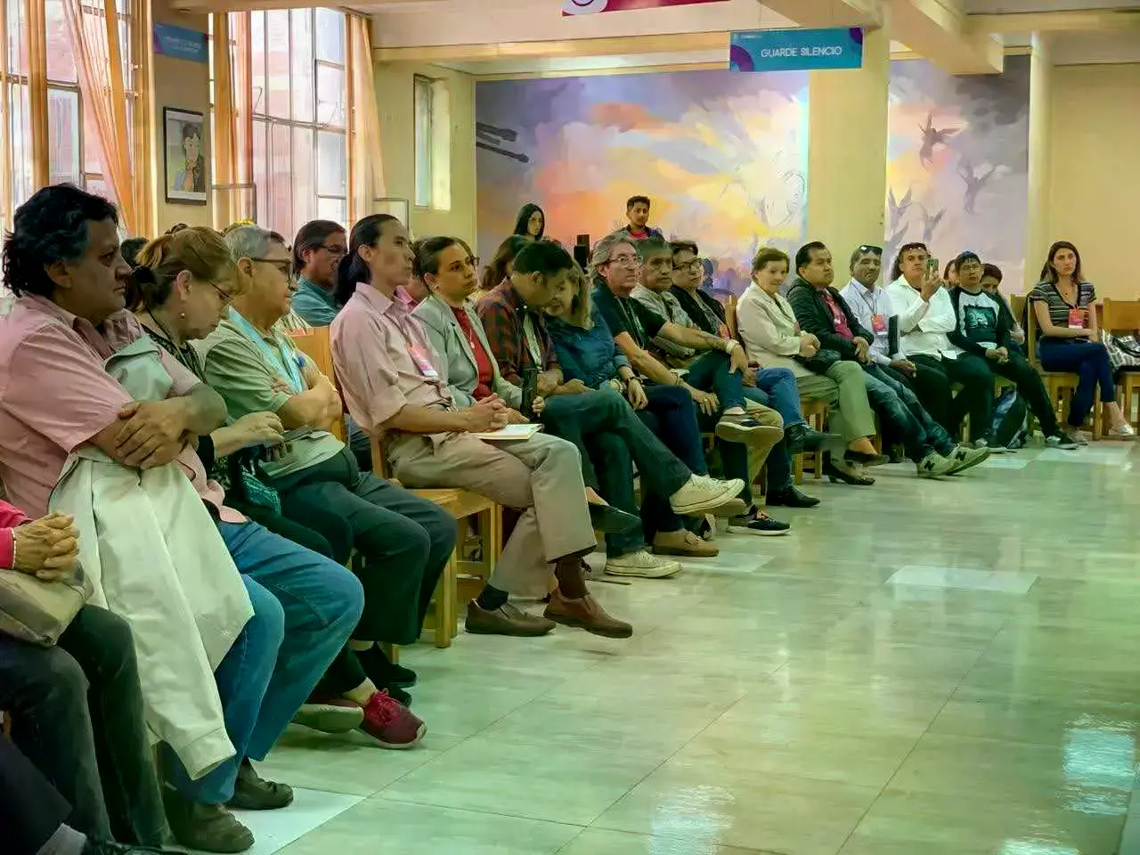 Integrantes del Consejo Municipal de Cultura de Cochabamba.