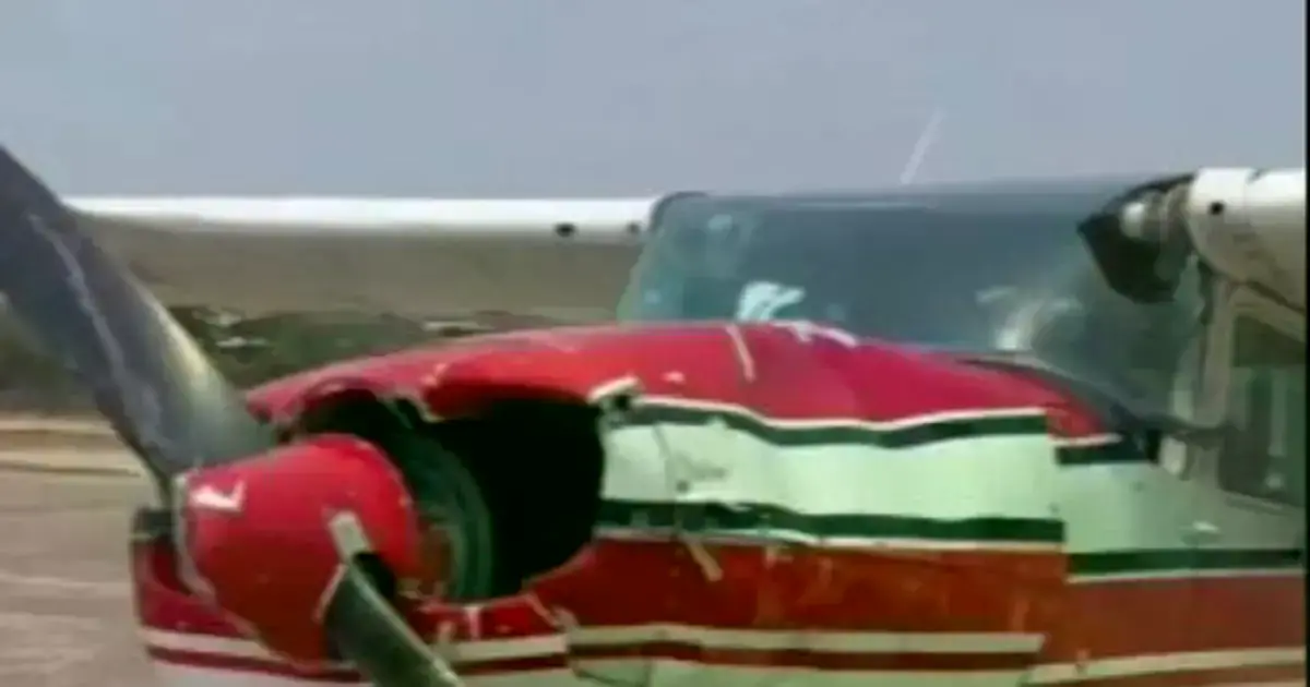 Imagen referencial de una avioneta.