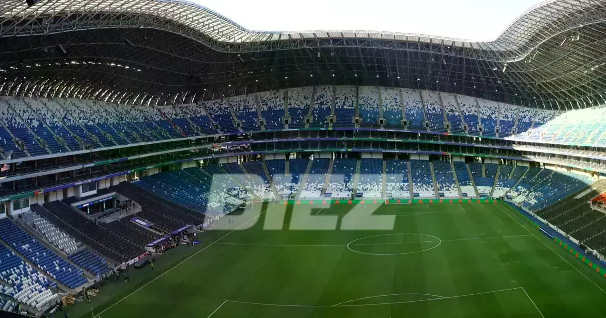 Estadio del club Monterrey.