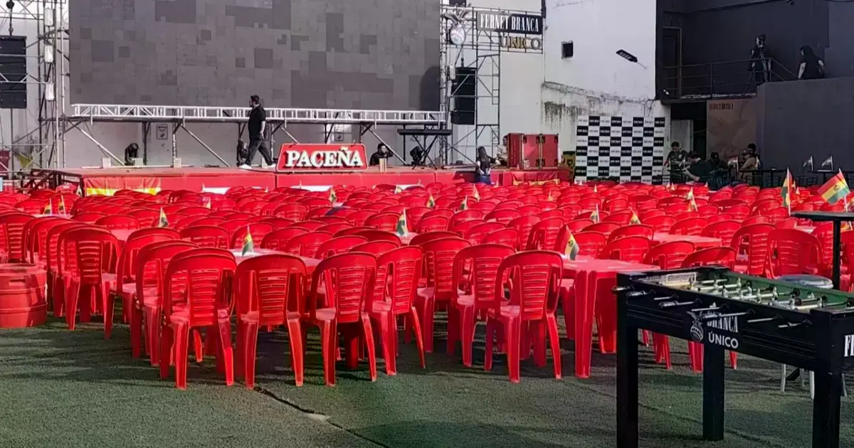 Los espacios públicos en varios lugares de la ciudad están listos para el juego.