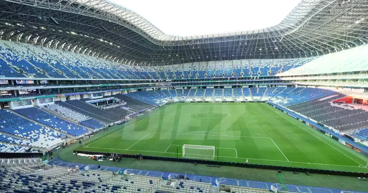 Vista del Estadio BBVA.