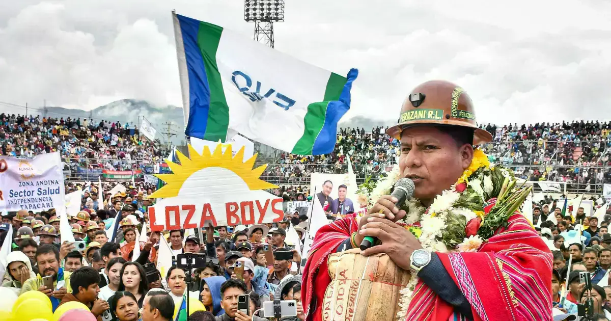 Leonardo Loza, gobernador electo de Cochabamba.