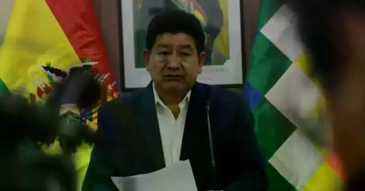 Edgar Montaño fue ministro en el gobierno de Luis Arce.