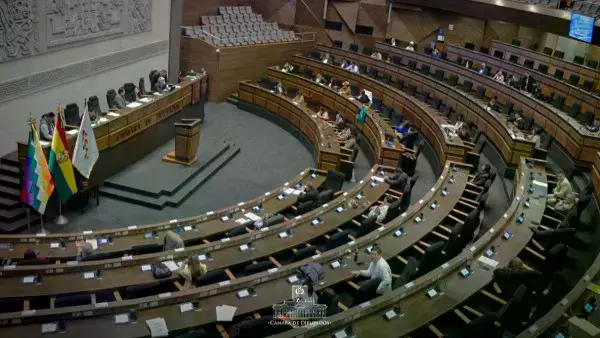 Hemiciclo de la Cámara de Diputados.
