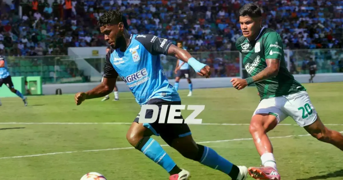 Roberto Hinojoza de Blooming es seguido por Jorge Lovera de Oriente en un clásico amistoso de 2026.