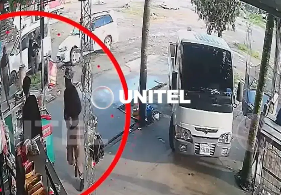 Una de las imágenes de los delincuentes que secuestraron a una mujer en el trópico de Cochabamba