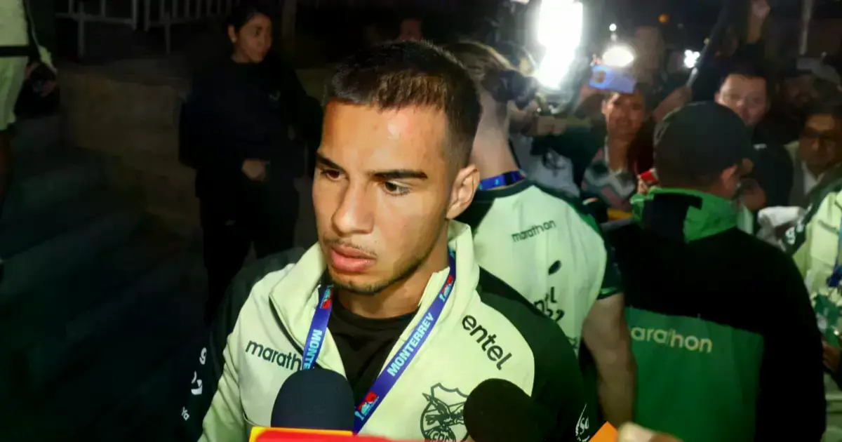 Robson Matheus, jugador de la selección boliviana.