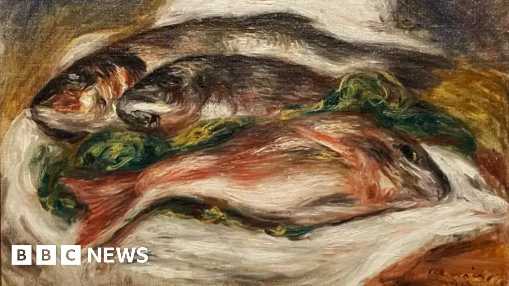 Les Poissons, de Pierre-Auguste Renoir, una de las obras robadas.