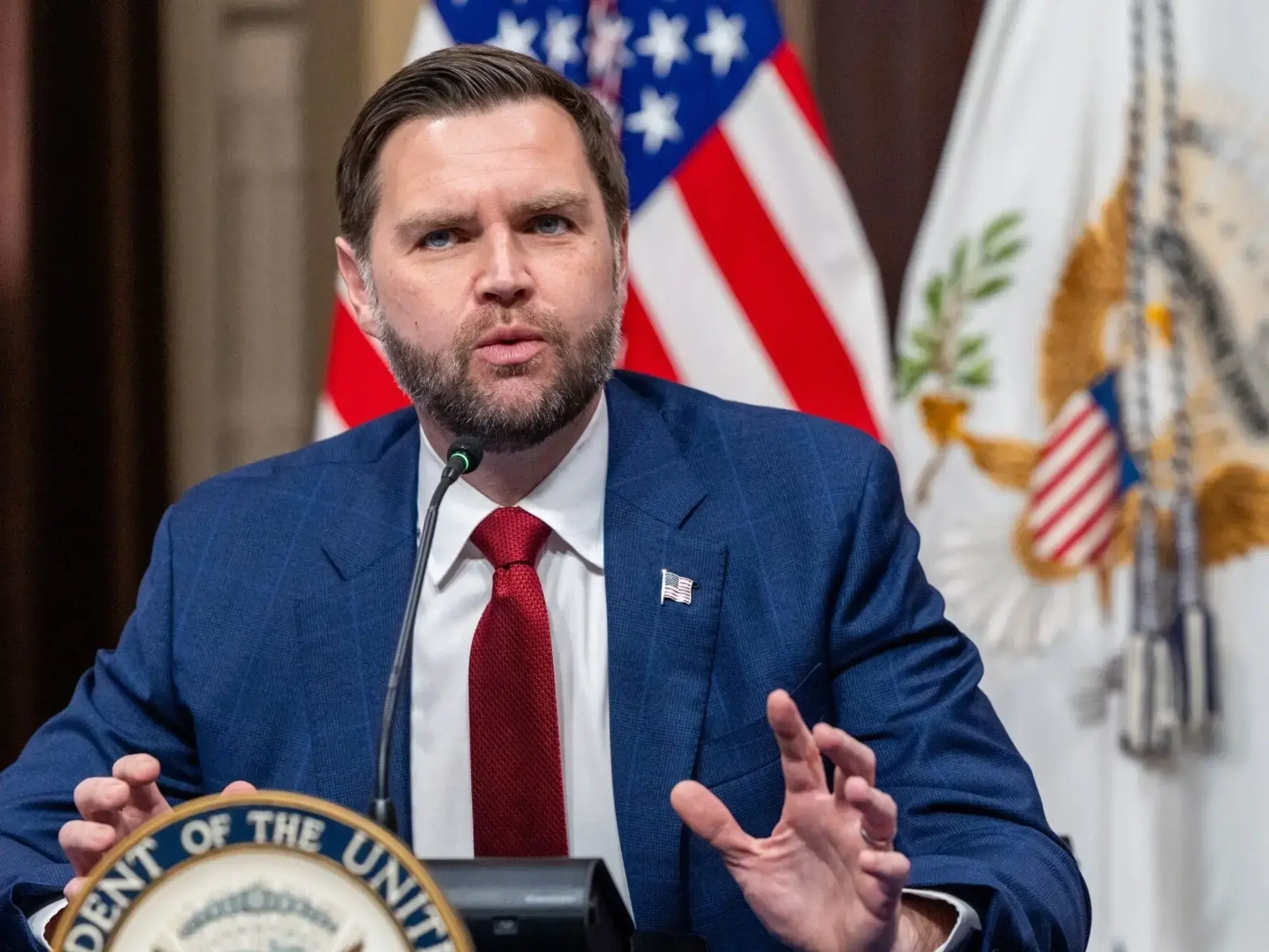 JD Vance, vicepresidente de Estados Unidos.