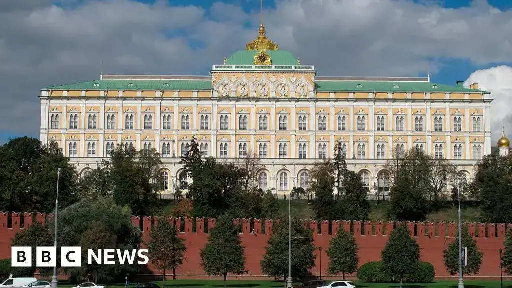 El Gran Palacio del Kremlin, residencia oficial del presidente de Rusia.