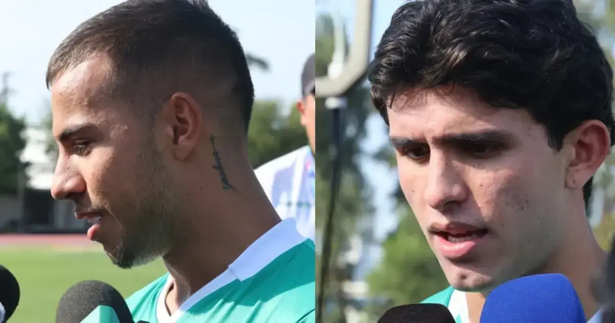 Robson Matheus (izquierda) y Efraín Morales (derecha)