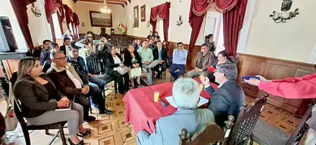 Los nuevos concejales de Sucre se reunieron por primera vez por la transición.