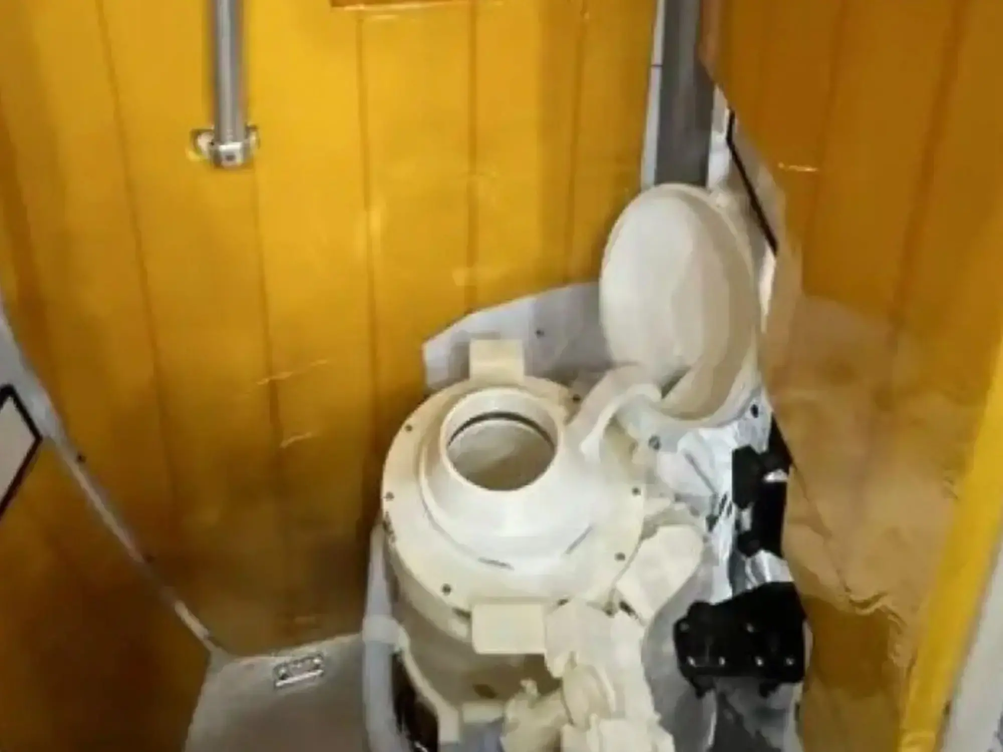 El despegue de la nave a más de cinco décadas de la misión Apolo.