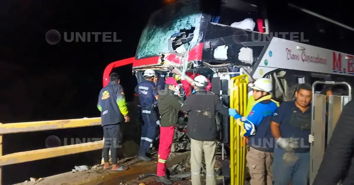 Accidente en Parotani