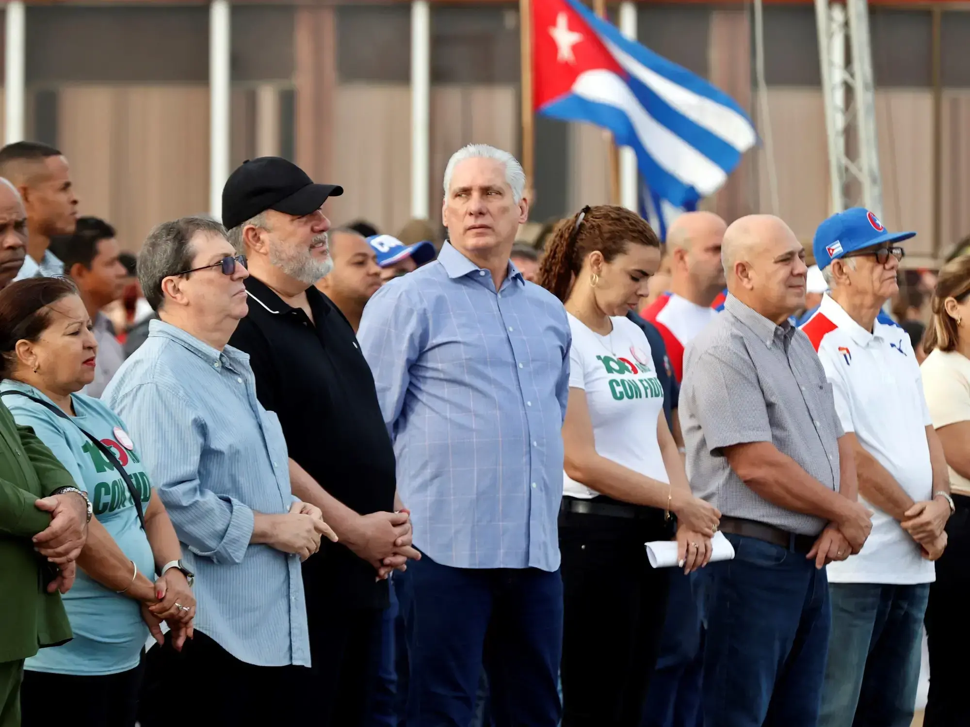 El presidente cubano, Miguel Díaz-Canel, este jueves en La Habana.