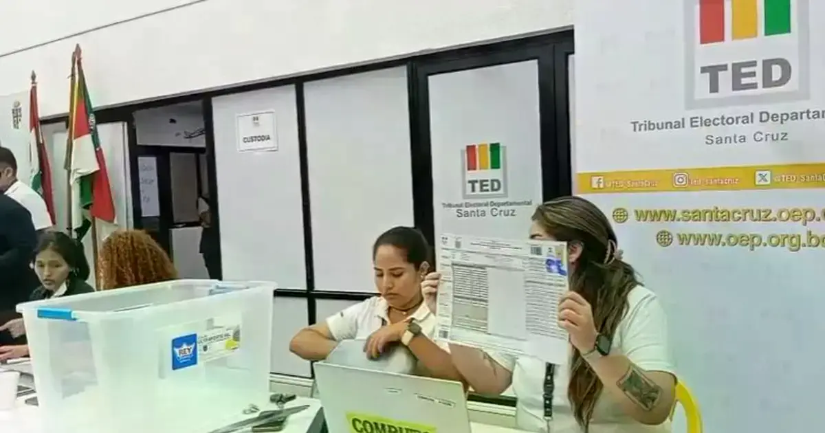 Conteo de las actas electorales