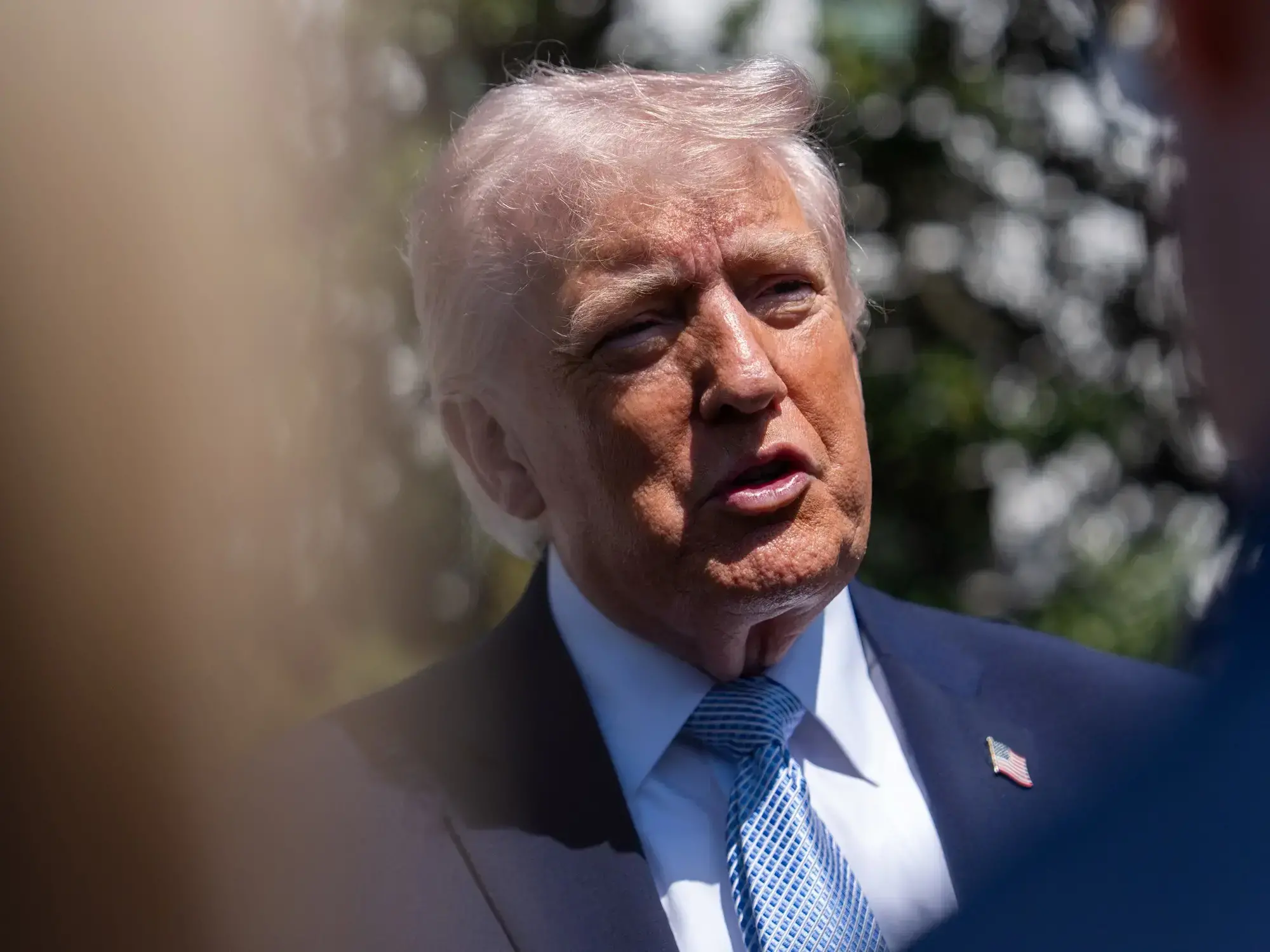 Donald Trump habló con los astronautas del Artemis II.