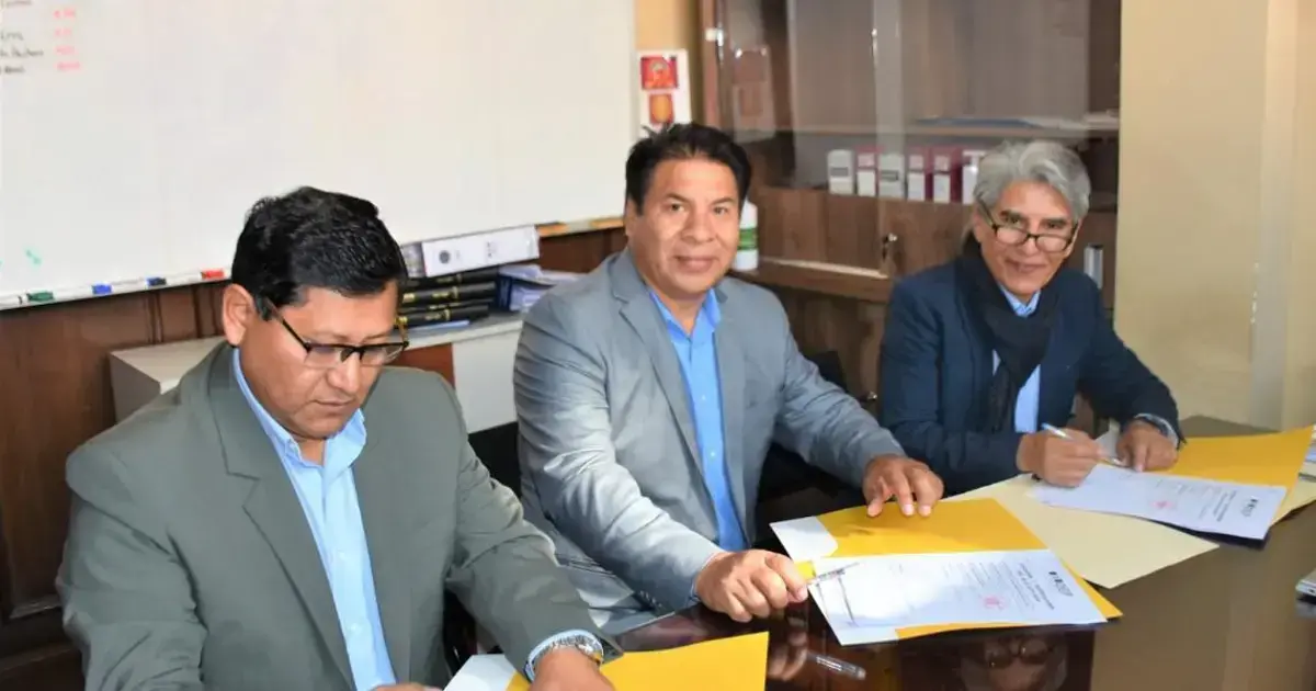 Dirigentes de la NGP, entre ellos Edgar Uriona.