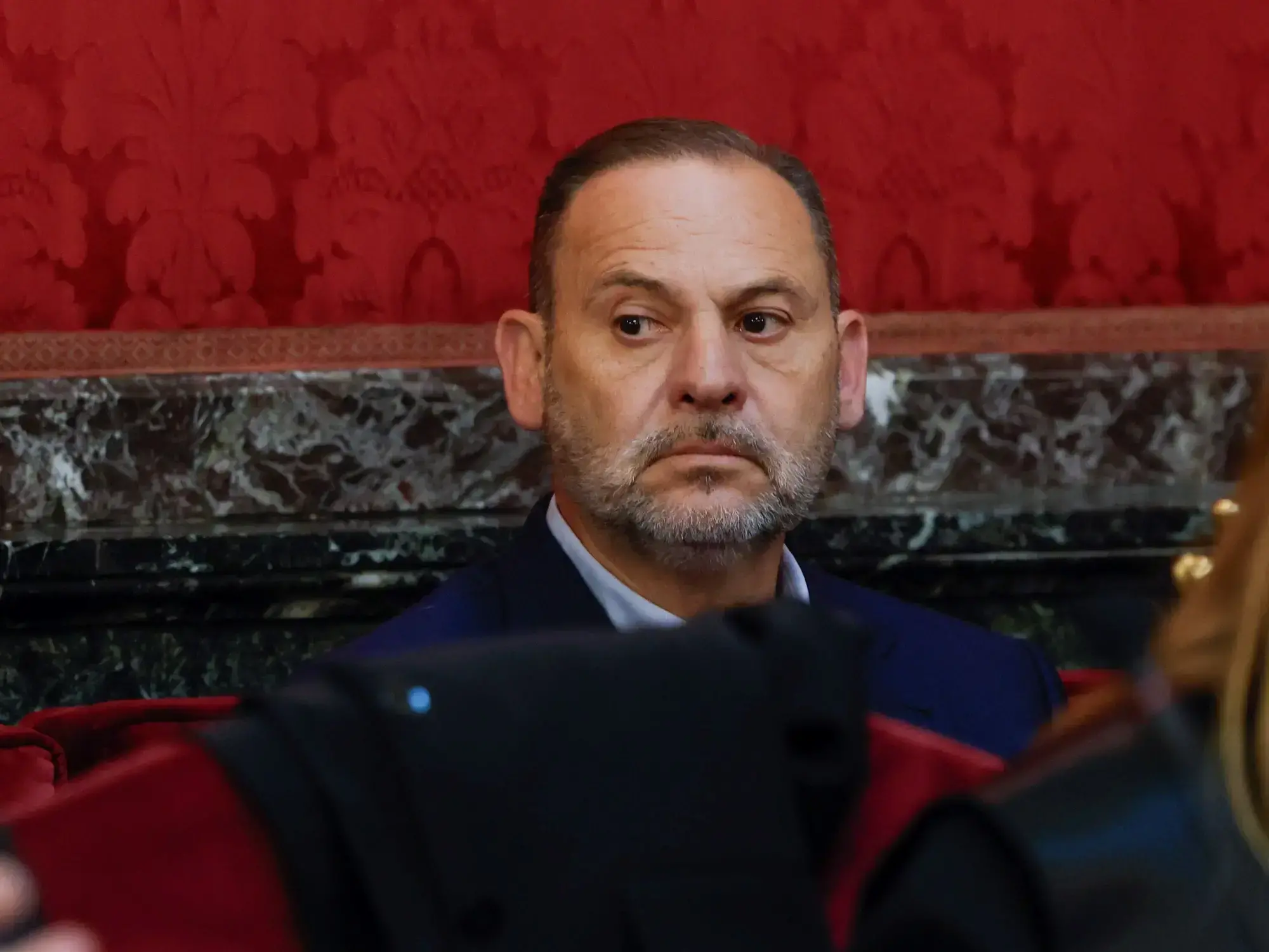 El exministro José Luis Ábalos en el banquillo de los acusados
