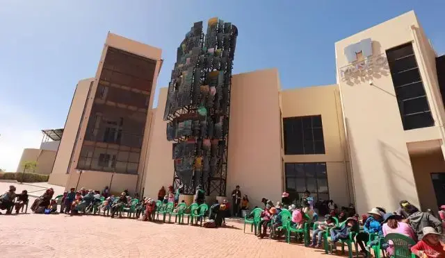 El museo de Evo Morales en su natal Orinoca.