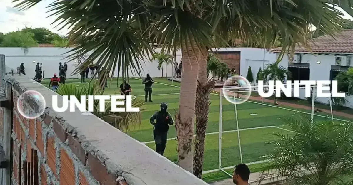 Operativo policial en Santa Cruz, Bolivia