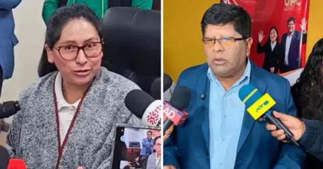 Eva Copa y Eliser Roca