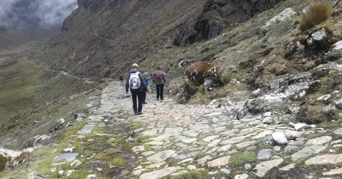 La ruta del Takesi en La Paz.