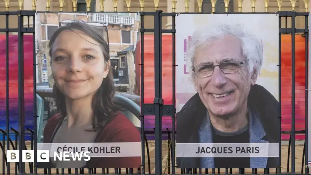 Cecile Kohler y Jacques Paris fueron detenidos en mayo de 2022 durante un viaje turístico.