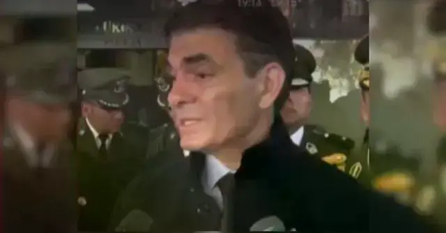 Paz la noche de este martes en contacto con la prensa.