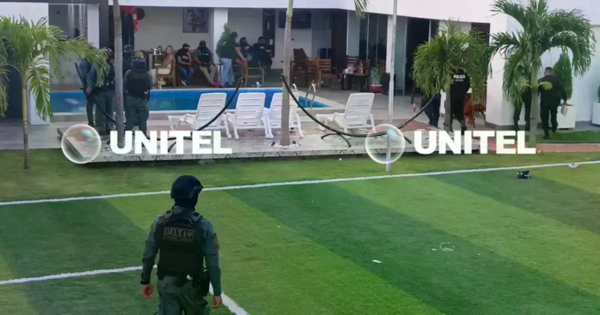 Operativo policial en quinta cerca de Paurito