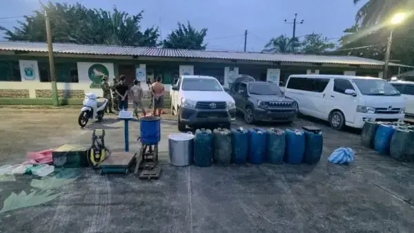 Operativo de decomiso de sustancias controladas en Bulo Bulo.