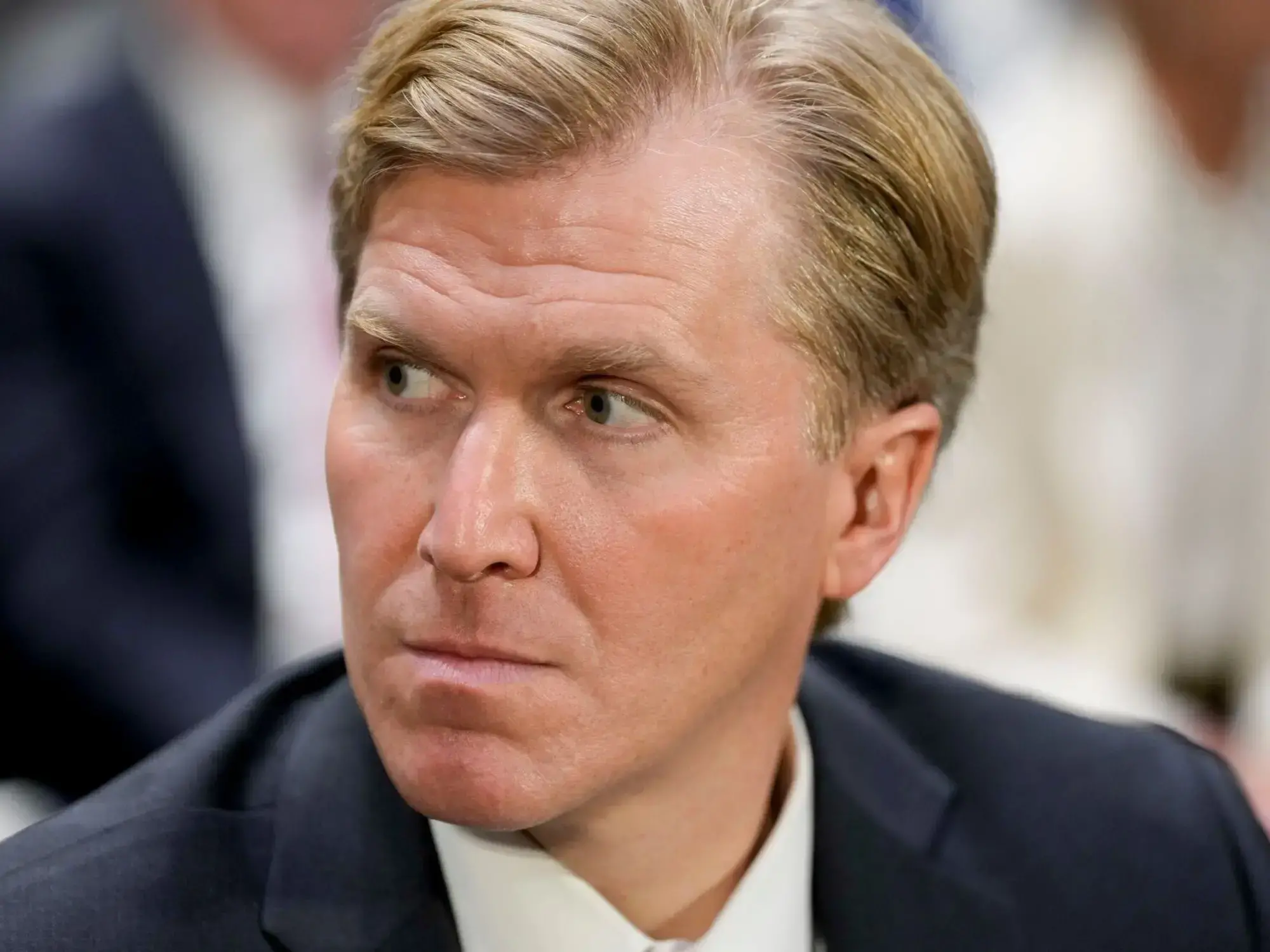 Christophe Pierre durante el funeral de Papa Francisco.