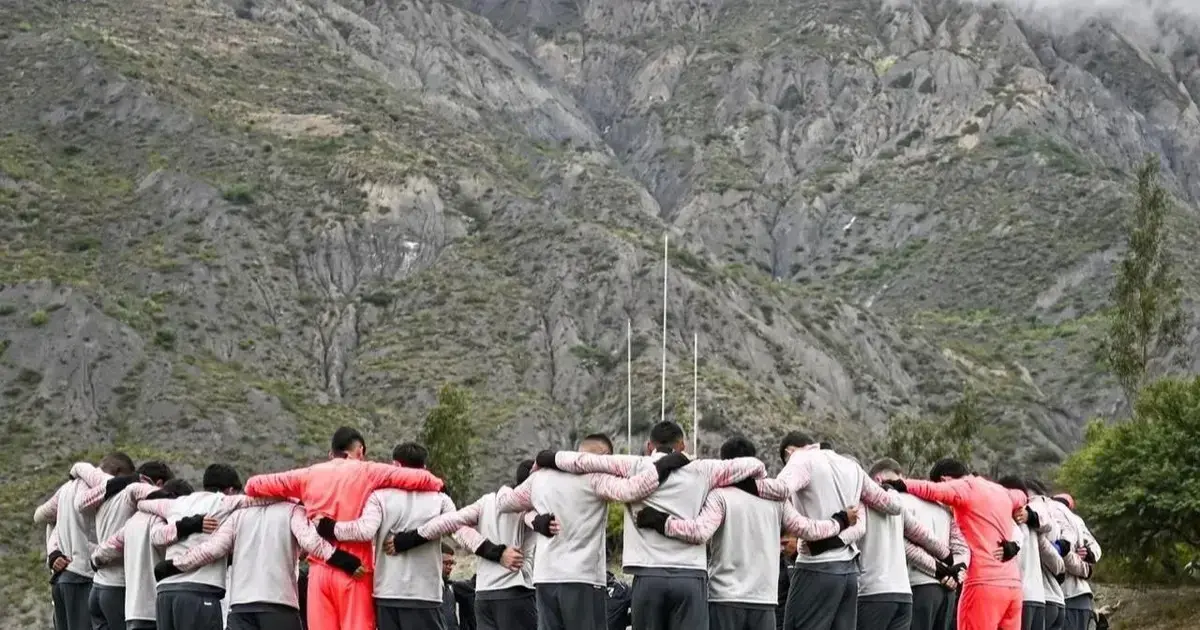 Plantilla de Always Ready en el inicio de un entrenamiento.