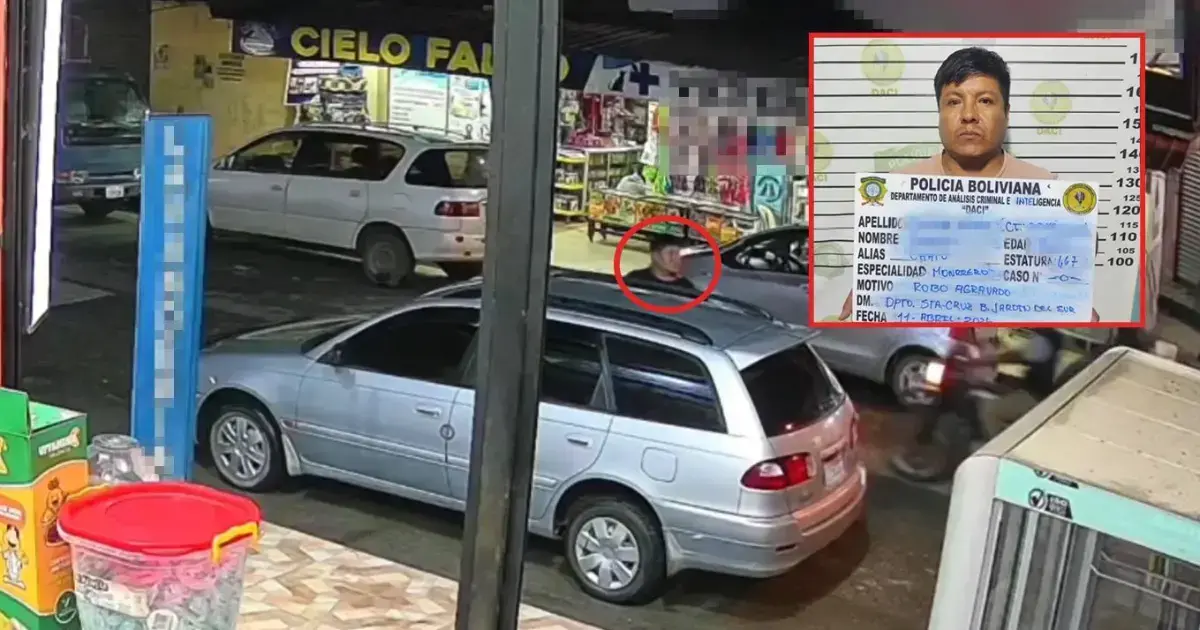 Sujeto acusado de robo de dinero y vehículos