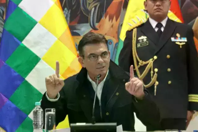 El presidente Rodrigo Paz.