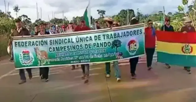 Captura de pantalla de la marcha