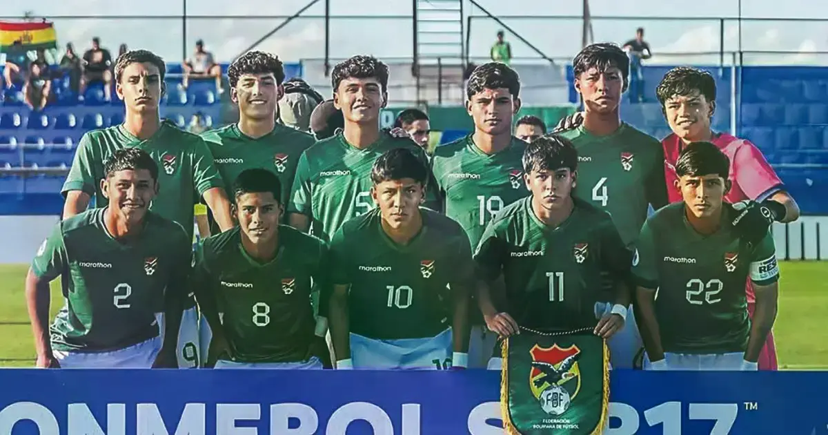 La selección boliviana sub 17 tiene la oportunidad de clasificar de forma directa al mundial.