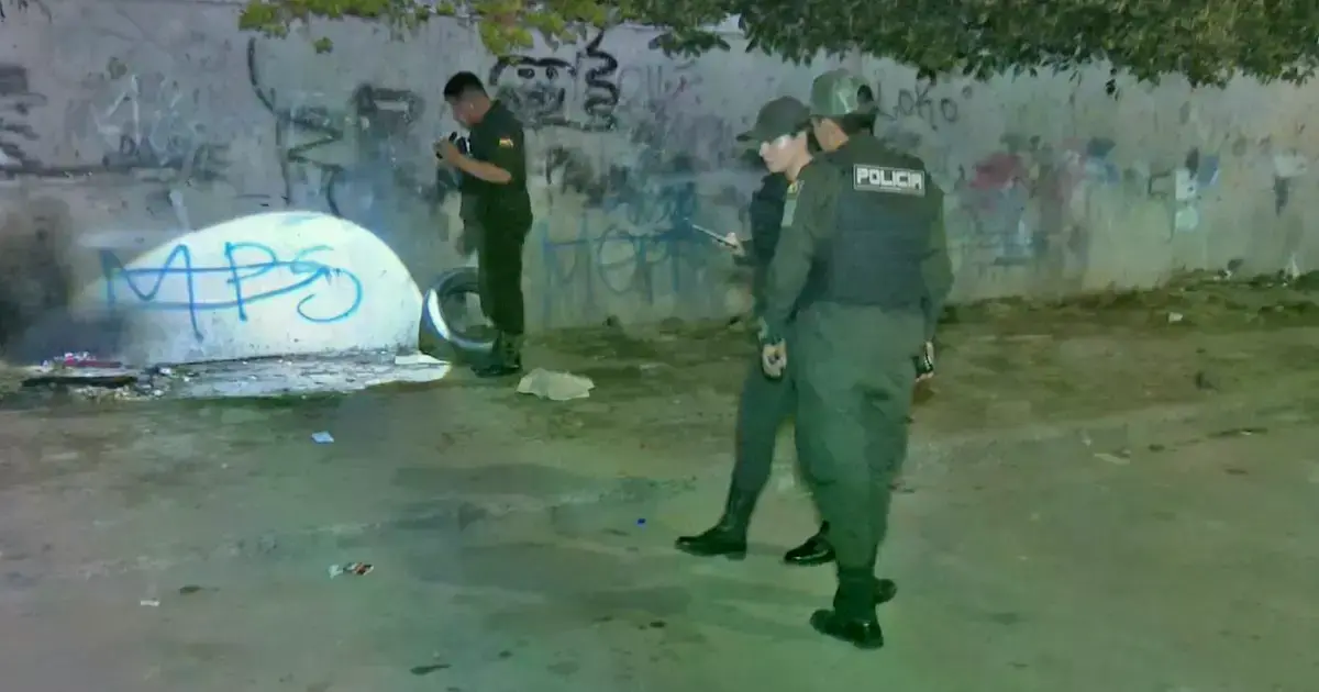 Personal policial investiga el ataque armado