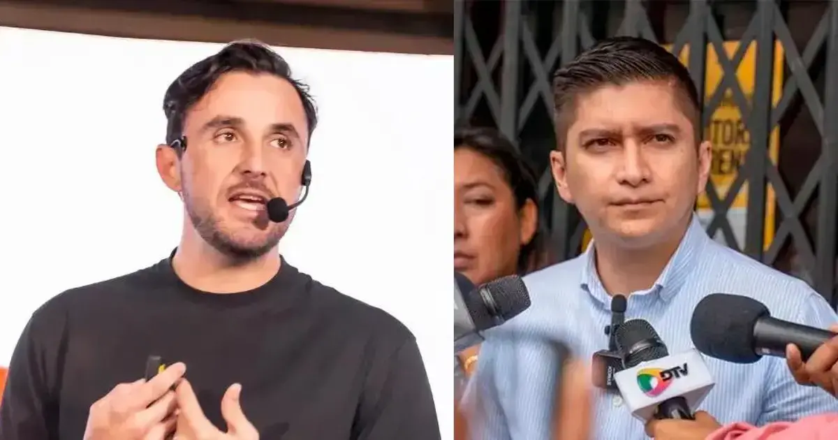 Juan Pablo Velasco y Juan Carlos Medrano