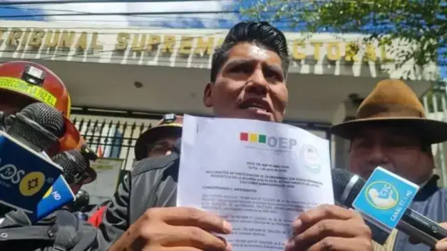 EXCANDIDATO. René Yahuasi.