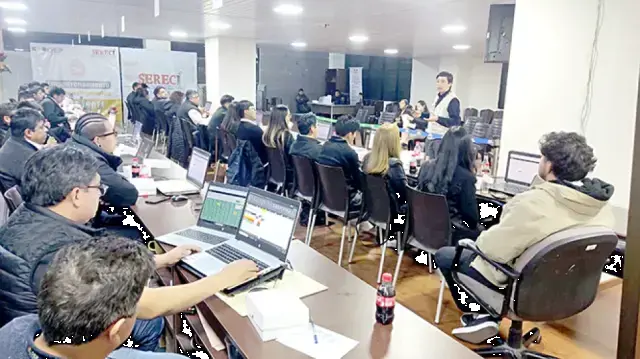 El trabajo del personal asignado al Sirepre el pasado 22 de marzo.