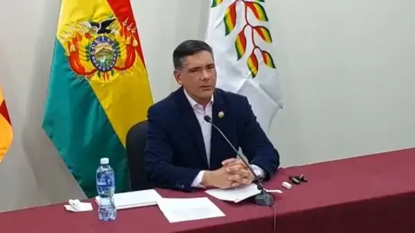 El ministro de Desarrollo Productivo, Oscar Mario Justiniano.