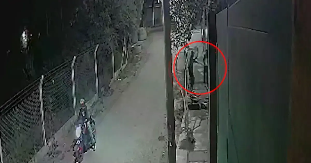 Captura de video del momento del atraco.